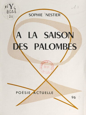 cover image of À la saison des palombes